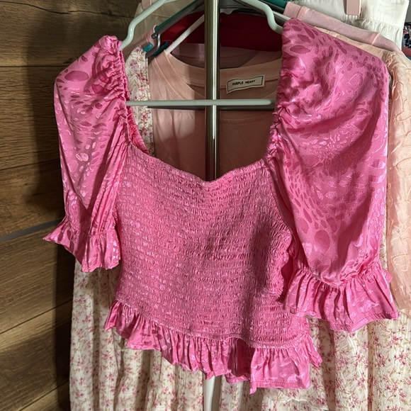 Sky to Moon Pink Crop Top - Picture 11 of 13